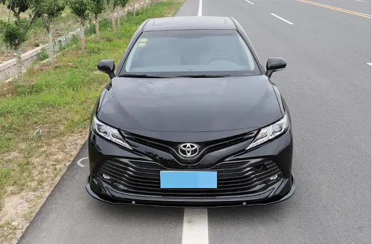 Для Camry обвес спойлер- для TOYOTA Camry ABS задний спойлер передний бампер диффузор защитные бамперы