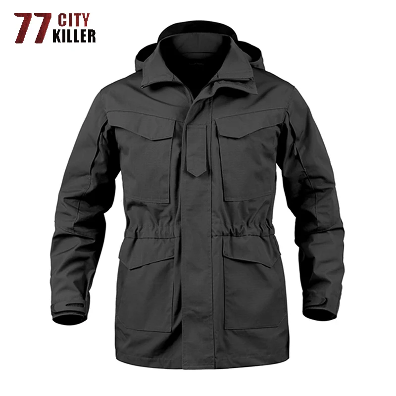 Мужская тактическая куртка 77City Killer зимняя камуфляжная теплая длинная с