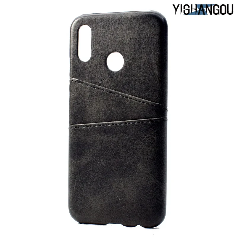 Luxury PU Leather Card Holder Slots Phone Case For Huawei P20 Pro P20 Lite Slim Hard PC Hybrid Cover For Huawei P30 Pro Mate 20 Luxury PU Leather Card Holder Slots Phone Case For Huawei P20 Pro P20 Lite Slim Hard PC Hybrid Cover For Huawei P30 Pro Mate 20