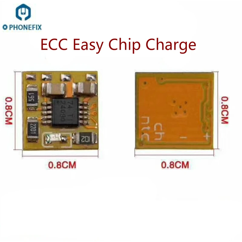 PHONEFIX 5 шт. ECC легкий чип для зарядки легкий чип светодиодный ремонт все проблемы с зарядкой для iPhone iPad Мобильные телефоны Запчасти для планшетов