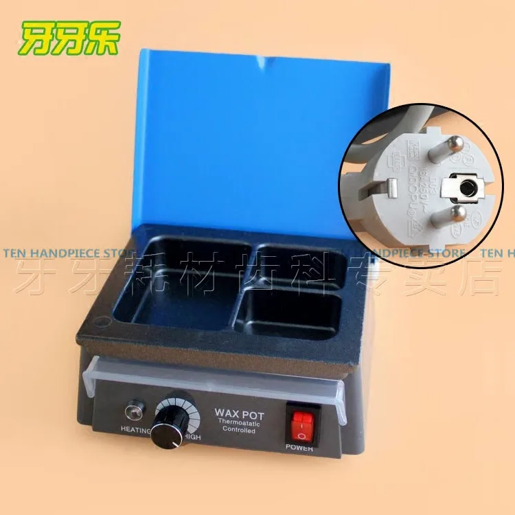 

2018 good quality Three-slot melter Automatic temperature control melting wax device Dental technician equipment