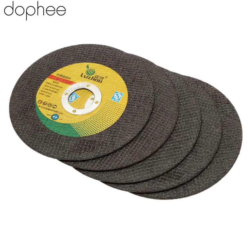 dophee 125mm Dremel Accesories Cutting Disc Ultra-thin Resin Grinding Wheel Cut Off Cutter Abrasive Disc for Dremel Tool 5PCS dophee 125mm Dremel Accesories Cutting Disc Ultra-thin Resin Grinding Wheel Cut Off Cutter Abrasive Disc for Dremel Tool 5PCS
