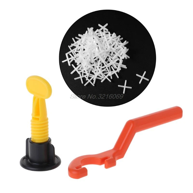

50pcs/bag Wall Floor Tile Leveling System Kit Flat Level Wedges Hand Tools Aug28 Drop Ship