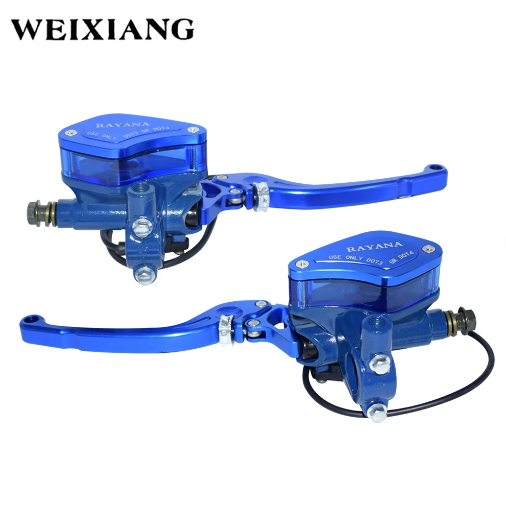 

7/8" 22mm CNC Aluminum Motorcycle Brake Clutch Master Cylinder Lever Reservoir Universal Adjustable ATV For Yamaha Honda Suzuki