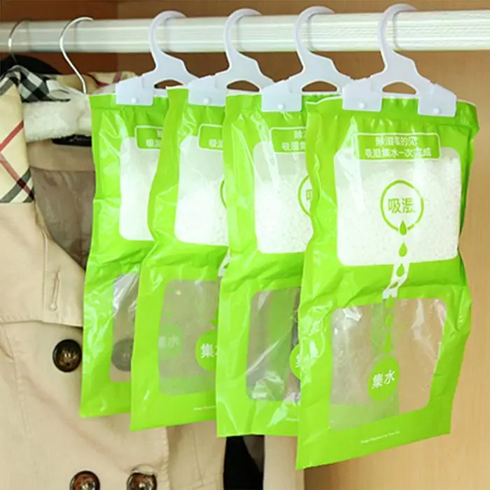 Шкаф подвесной анти влаги дезодорирование осушения зеленый гигроскопический Осушитель сумки белый товары для дома