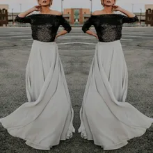 Юбки Для женщин Лето Однотонная повседневная обувь ретро шифон плиссированные двойной Слои пляжные Длинный эластичный пояс юбки