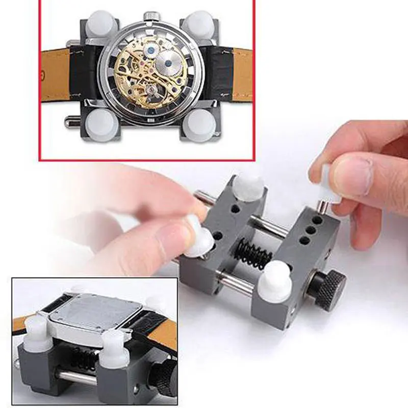 

Adjustable Plastic Watch Tool Case Holder Back Opener Repair Remover Watchmaker Tool Drop Shipping
