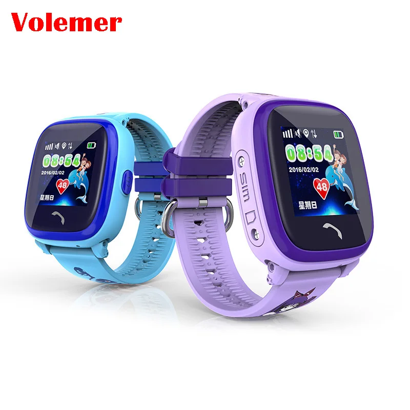 DF25 Children GPS Phone smart watch baby watch Swim IP67 Waterproof SOS Call Location Device Tracker Kids Safe Anti-Lost Monitor