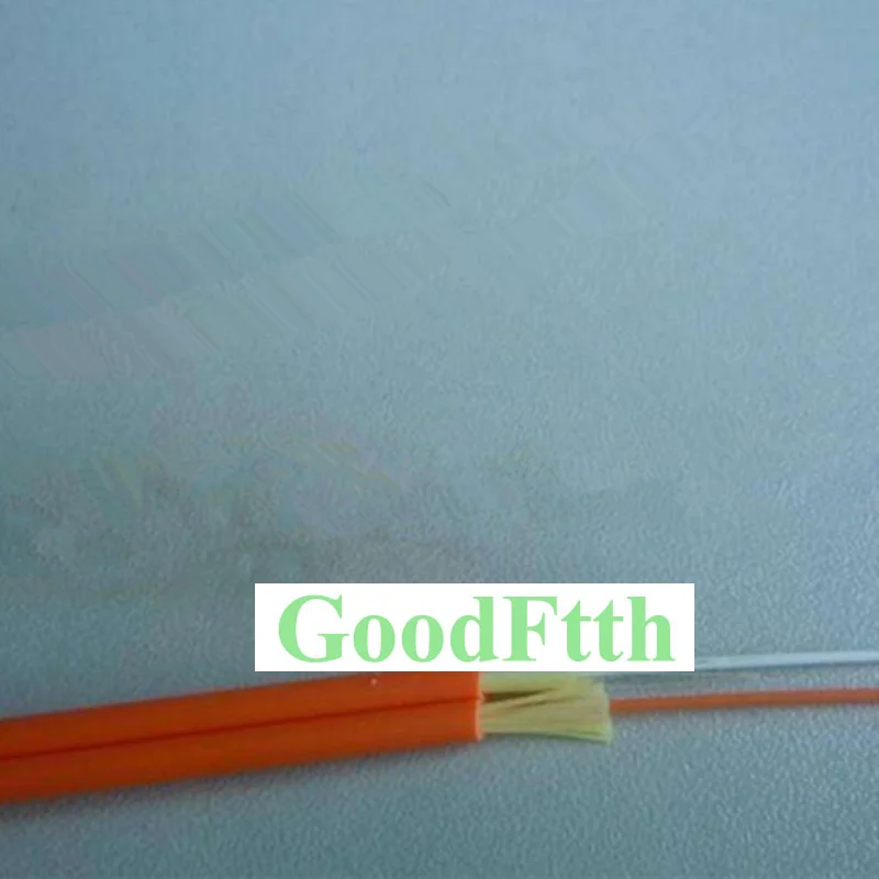 

Indoor Optical Cable Multimode 50/125 OM2 Duplex Zipcord Orange LSZH 3mm GoodFtth 1km 1.5km 2km 2.5km 3km