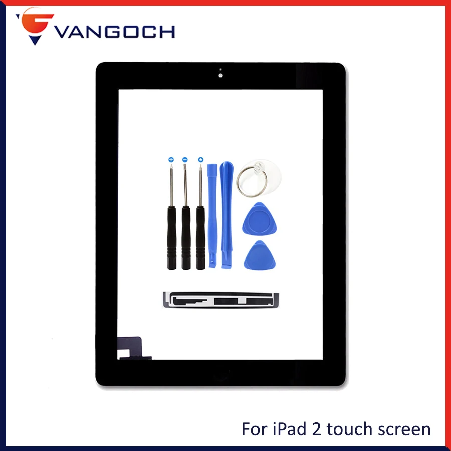 Оригинальное качество Сенсорный экран для iPad 2/3/4 5 air планшета спереди Дисплей