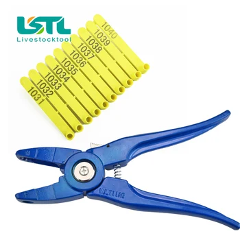 

Ear Tag Device Livestock Sheep Goat Ear Tag & Pliers Dog Rabbits Sheep Nylon Ear Tags With Words Sheep Ear Laser