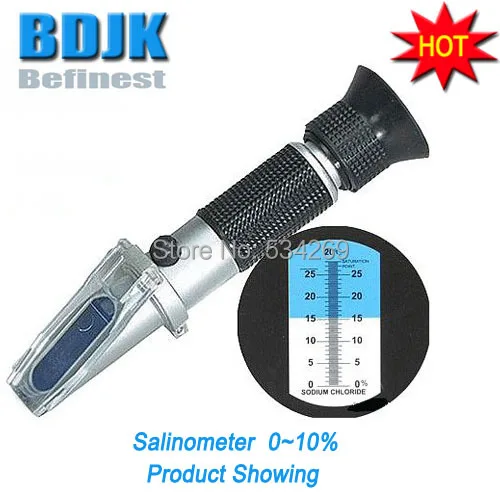 

0~10% Pocket Salinometer with Gift Box Concentration Meters