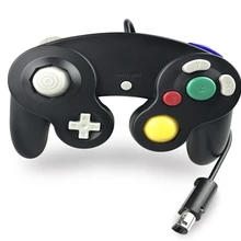 10 шт./лот Быстрая проводной игровой контроллер геймпад джойстик для GameCube 12 цветов