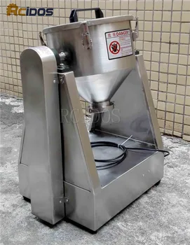 

RCIDOS 5KG Laboratory powder or paste materials Mixer (blender)#304 Stainless steel with mix leaf