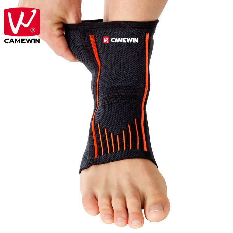 

CAMEWIN 1 Piece High Elastic Bandage Compression Knitting Sports Protector Basketball Soccer Ankle Support Brace Guard