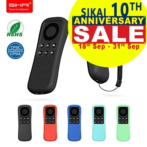 Best Price SIKAI Remote case for New Amazon Fire TV 4K Stick Standard Remote Silicone case for Amazon fire TV Remote (not voice operated)