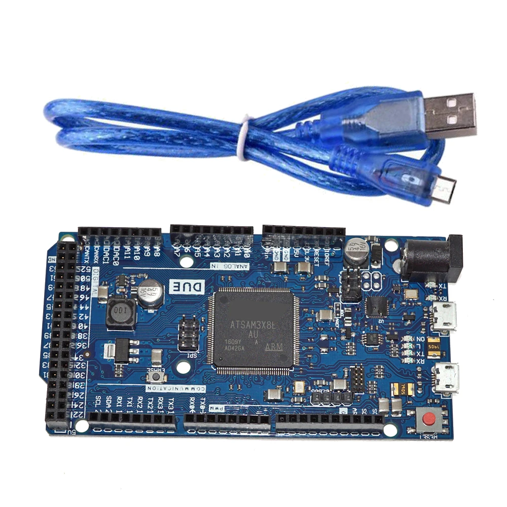 

Due R3 ARM Version Main Control Board SAM3X8E 32-bit ARM Cortex-M3 DIY Starter Kit for arduino