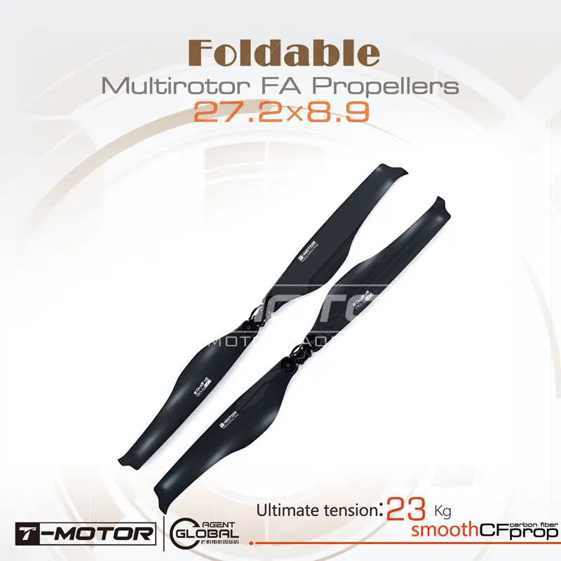 T-motor Tiger Motor углеродное волокно fa27.2 x 8 9-2 шт./пара складной реквизит для вертолетов