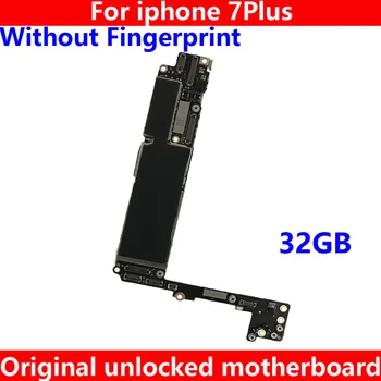 

Free Clean iCloud IOS system mainboard for iphone 7Plus 7 Plus 7P 32g original unlocked motherboard motherboard without touch ID