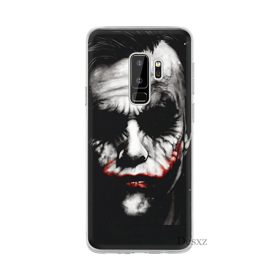 Чехол с Бэтменом и джокером для Samsung M10 M20 M30 M40 S6 S7 Edge S8 S9 S10 Plus S10e Note 8 9 10 милый