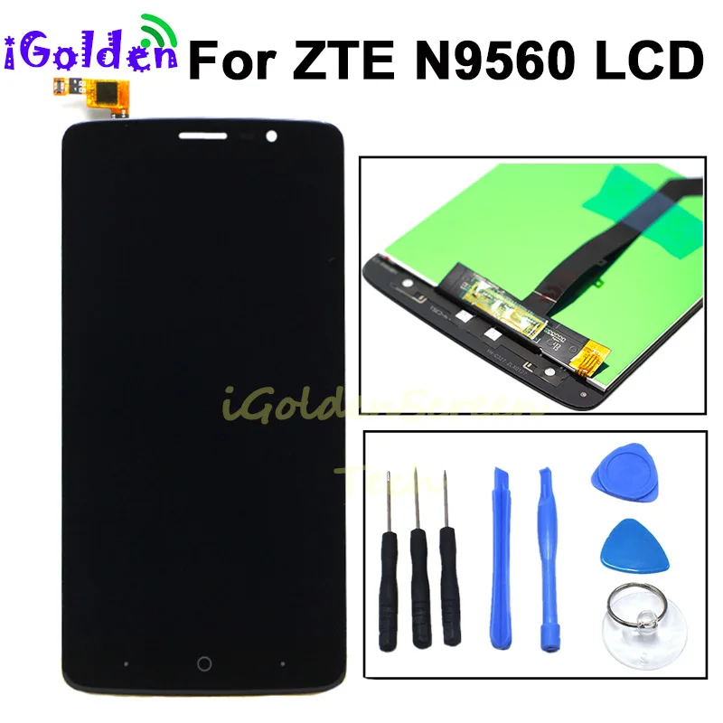 

For ZTE N9560 LCD Display Digitizer Screen Touch Panel Sensor Assembly For ZTE N9560 LCD Free Tools