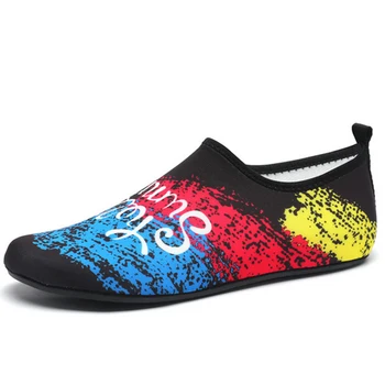 

Men Women Aqua Water Shoes Creek Fishing Barefoot Shoes Rubber Sneakers Diving Socks Beach Slippers Unisex Water Breathable