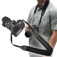 Mayitr cinta de pescoço de neoprene ajustável, 1 peça, alta qualidade, câmera, cinto para canon, nikon, sony, pentax, dslr