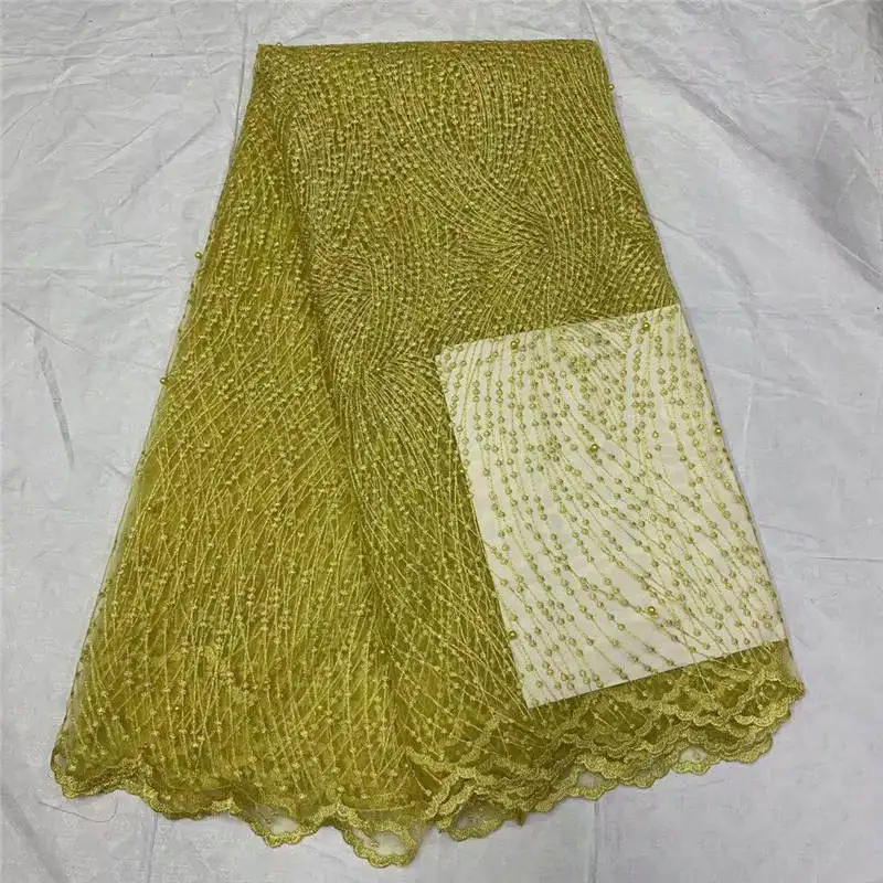 

MW!Royal blue african lace fabric 2019 high quality lace french mesh fabric stones nigerian swiss lace fabrics for dress! L41618