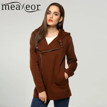 Meaneor Women Casual Hoodie font b Jacket b font Coat Stylish font b Ladies b font
