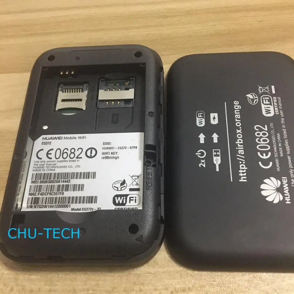 Разблокированный Huawei E5372 4G 150 Мбит/с LTE Cat 4 кармана беспроводной Wi Fi роутер точки