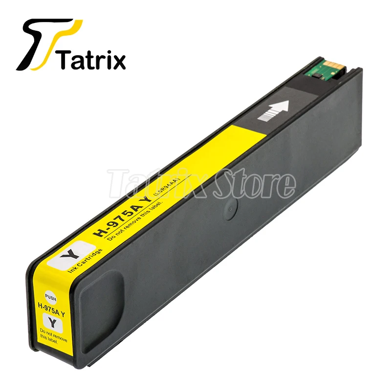 Татрикс чернила для HP975 975A HP 975 используется PageWide 352dw 377dw dn 452dw 452dn 477dn 477dw 552dw 577z 577dw