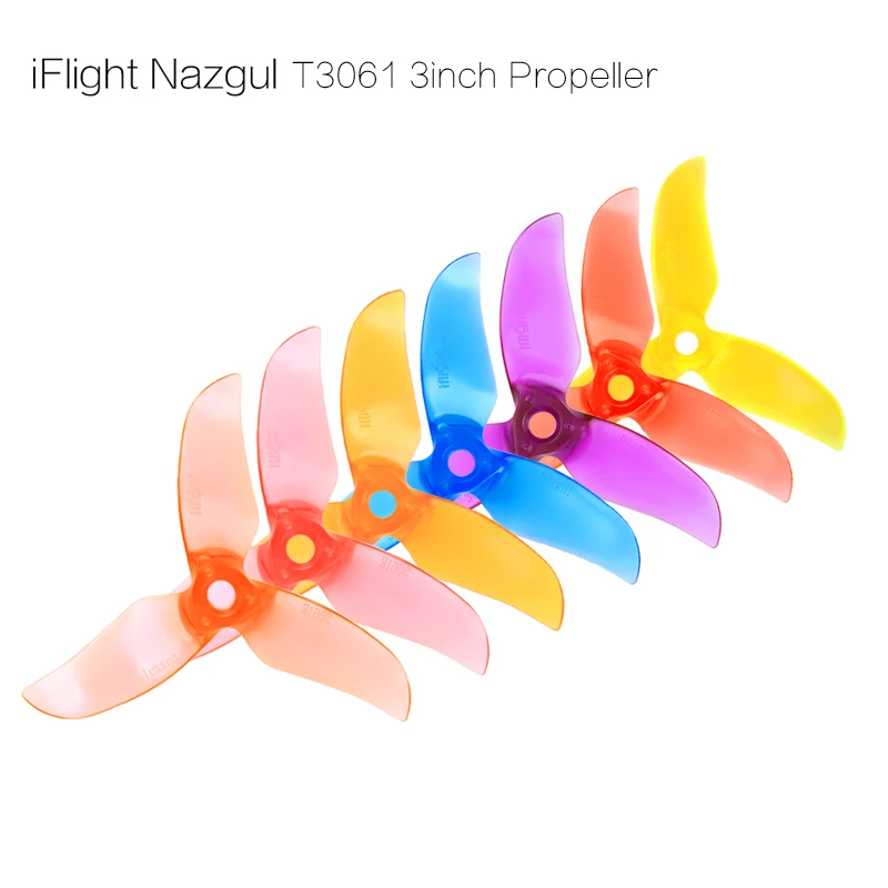Пропеллеры iFlight Nazgul T3061 3061 3 дюйма для FPV гоночного дрона комплект с рамкой 20 шт. |
