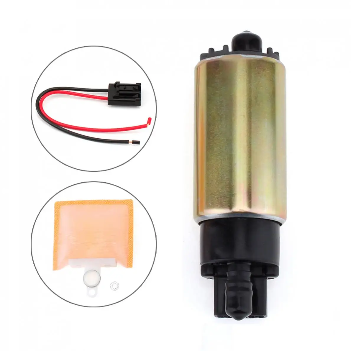 120L/H High Performance Car Electric Gasoline Fuel Pump & Strainer