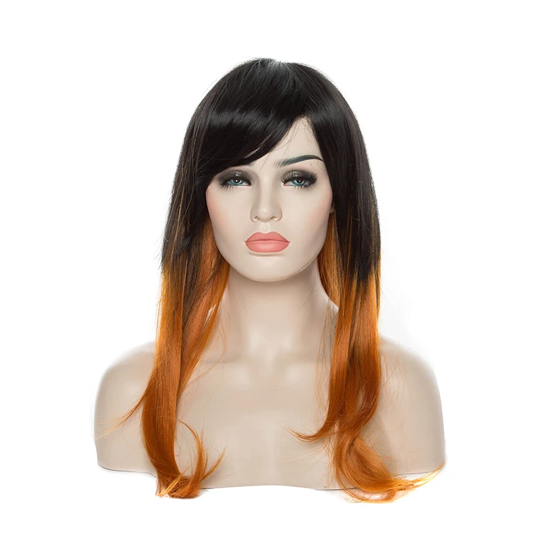 

HAIRJOY Women Heat Resistant Synthetic 70cm Long Wavy Full Ombre Hair Wig 2 Colors Available
