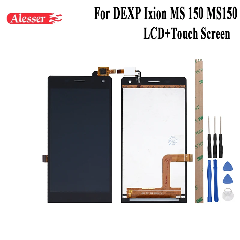

Alesser For DEXP Ixion MS 150 MS150 LCD Display and Touch Screen Assembly Repair Parts +Tools +Adhesive For DEXP Ixion MS 150