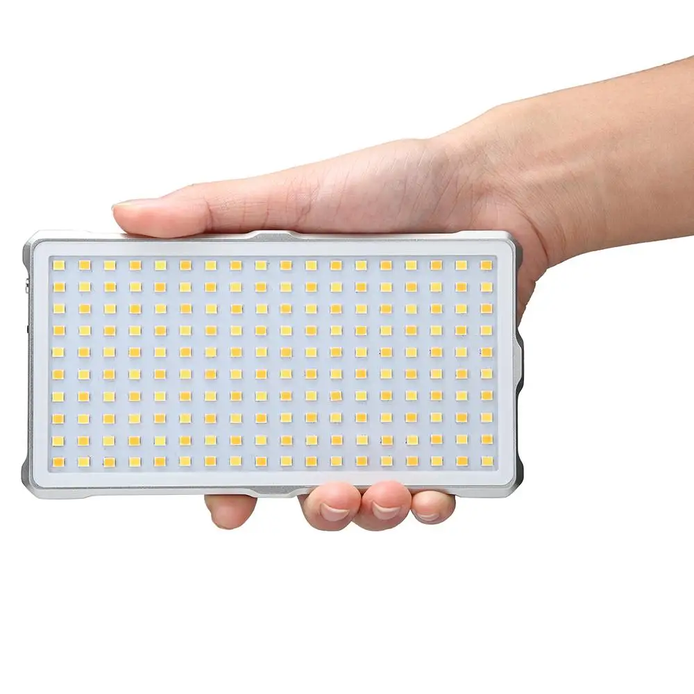 

Commercial Photography F18 Portable BEESCLOVER Video Light Lamp Power Bank Display Screen Mount Adapter d25