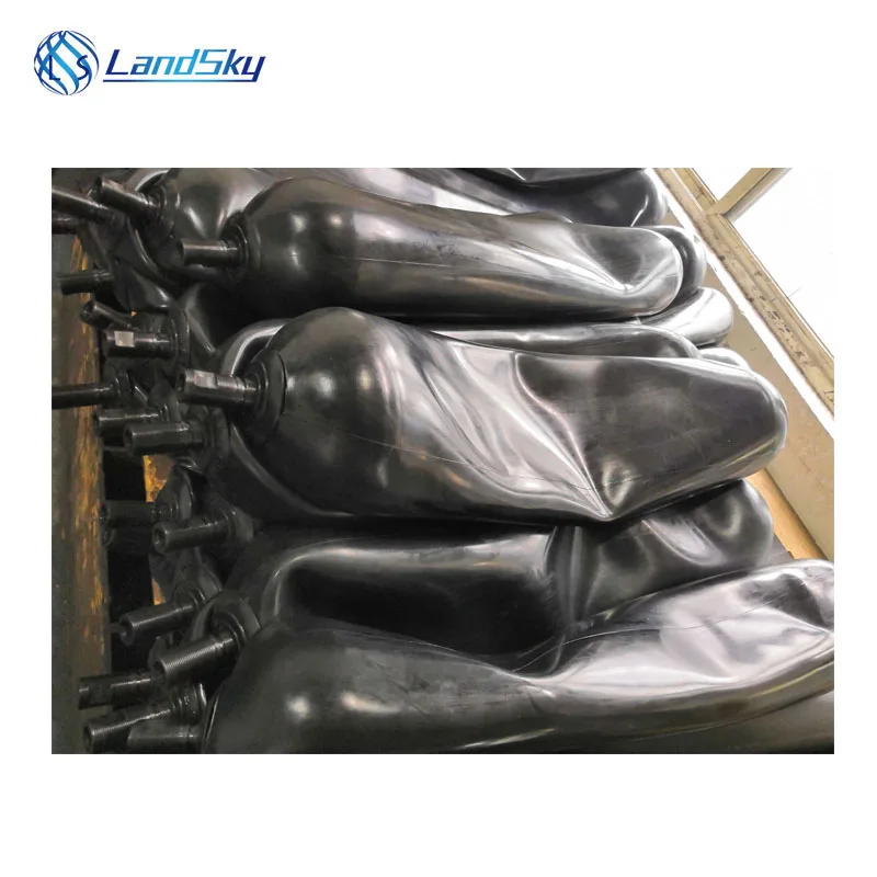 Nitrogen refill inflatable bladder seal inflatable rubber bag