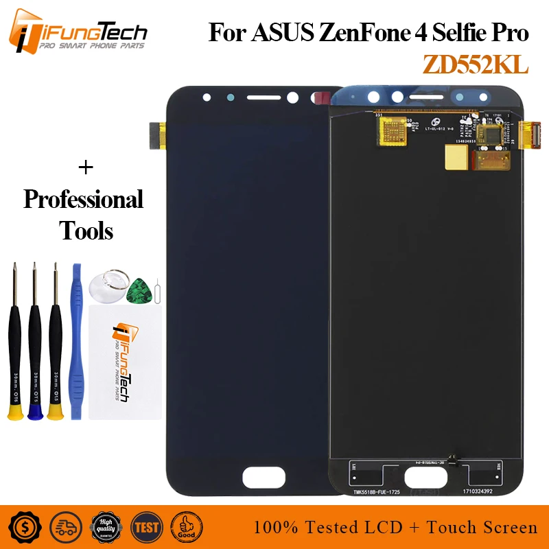 

For Asus ZenFone 4 Selfie Pro ZD552KL LCD Display Touch Screen Digitizer Assembly Replacement For Asus ZD552KL 5.5" LCDs Screen