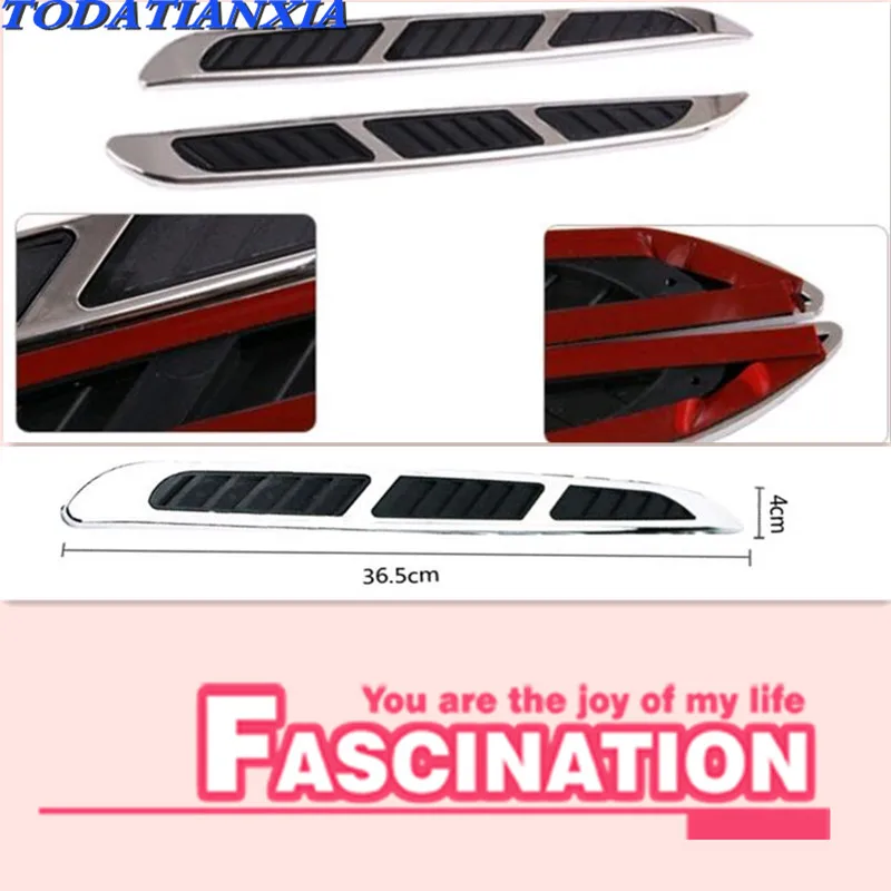 

Car Auto Side Air Vents Outlet Stickers FOR peugeot golf 6 bmw e39 e36 e87 peugeot 208 fiat 500 clio 4 audi a4 b8 mercedes w204