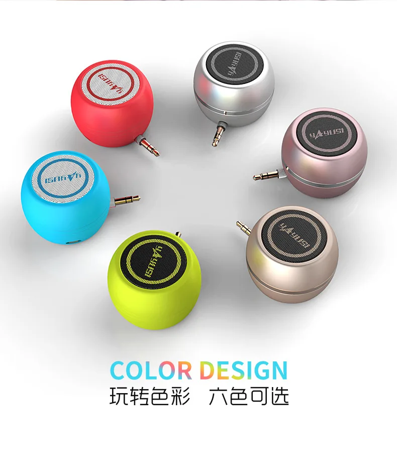 

Mobile phone line computer audio mini speaker external microphone