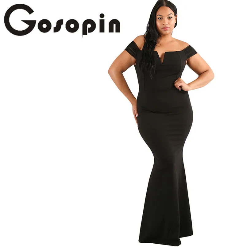 

Gosopin Pink Sexy Plus Size Party Dresses 2017 Bodycon Women Stretch Summer Dress Maxi Brand Solid Vestidos Longos Festa LC61613