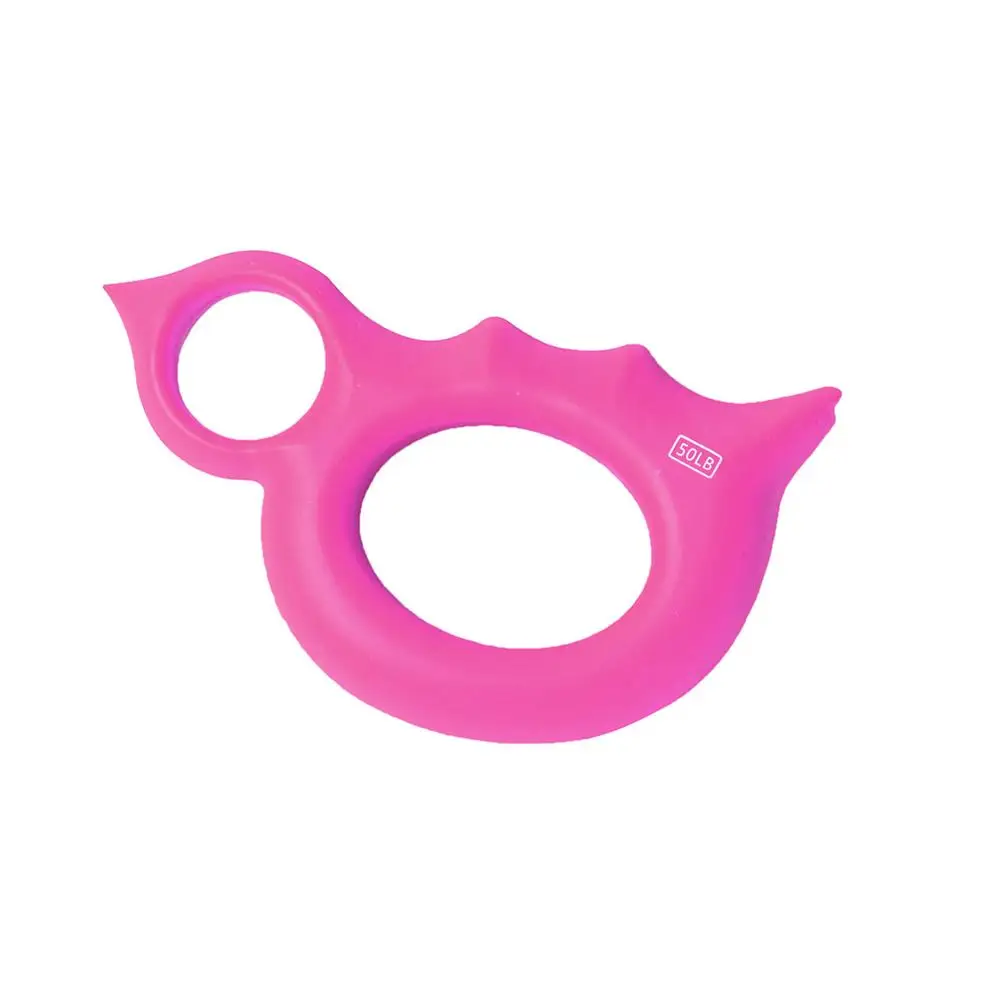 New Silicone Hand Grip Ring Strengthener Finger Grip Forearm Exercise Stretcher Bird Shape Ring For Men And Women portable