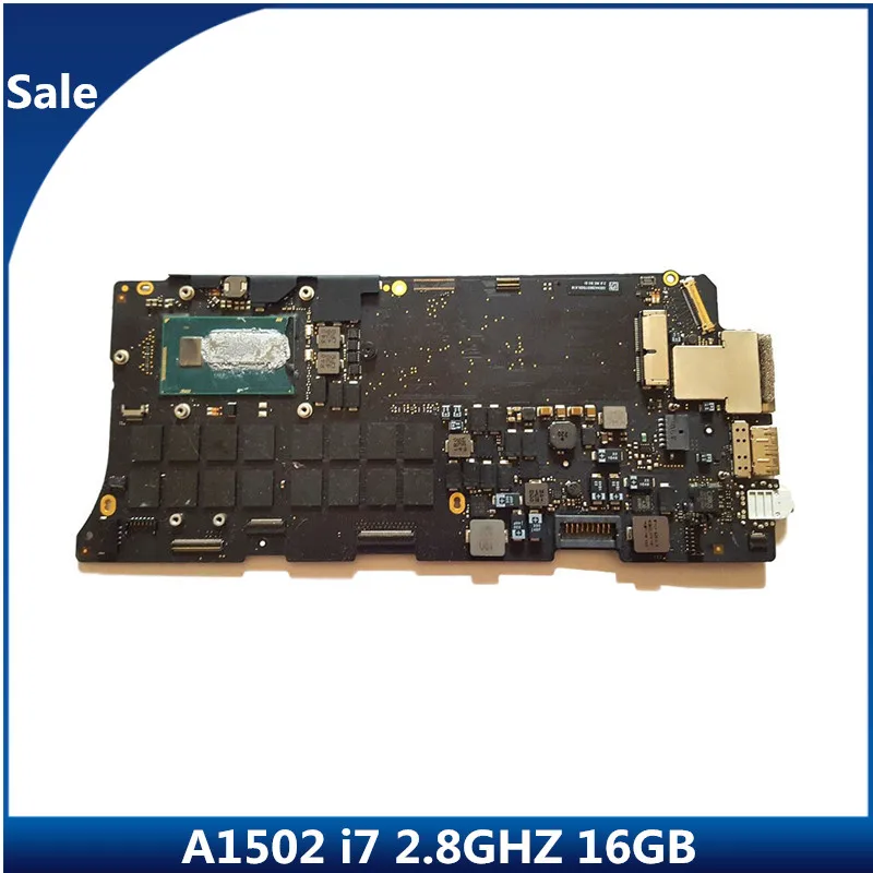 

661-8149 1502 Logic board i7-4558U 16G for MacBook Pro Retina 13.3" A1502 Motherboard i7 2.8Ghz 16GB 820-3476-A 2013 2014 Year