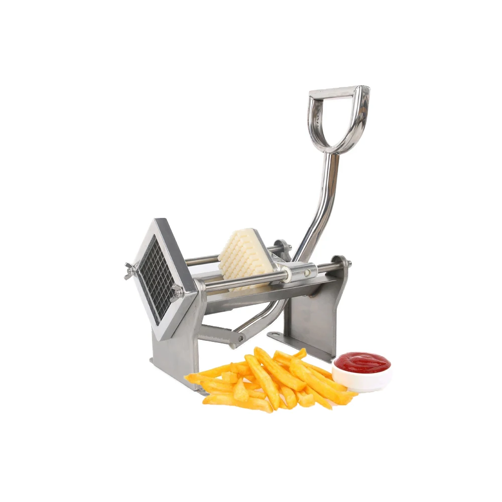  GZZT Manual French Fries Cutter Stainless Steel MH005 Potato Chips Making Vegetable Fruit Slicer Po - 33035365095