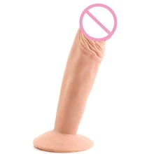 Realistic Dildos Vibrator with Strong Suction Cup for Female masturbation Flexible Manual and Penis products sex toys for women