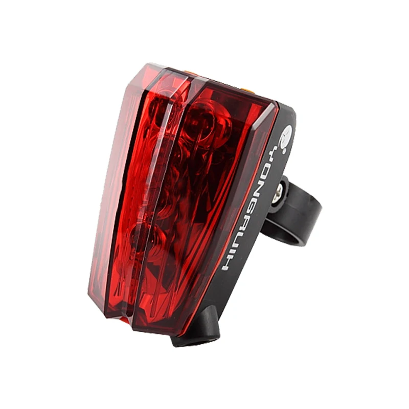 Flash Deal Mzyrh Bicycle Back Laser Tail Light MTB Mountain Bike Rear Light Cycling Safety Signals Flash Taillight Lamp Outdoor Accessories 2
