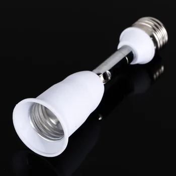 

1pc E27 to E27 Flexible Extend Extension Base LED Light Lamp Adapter Converter Socket Lighting Accessories