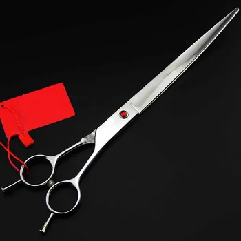

9inch Pet Curved Scissor with Case Double Tail Dog Hairdressing Grooming Tool Shear Clipper High Quality