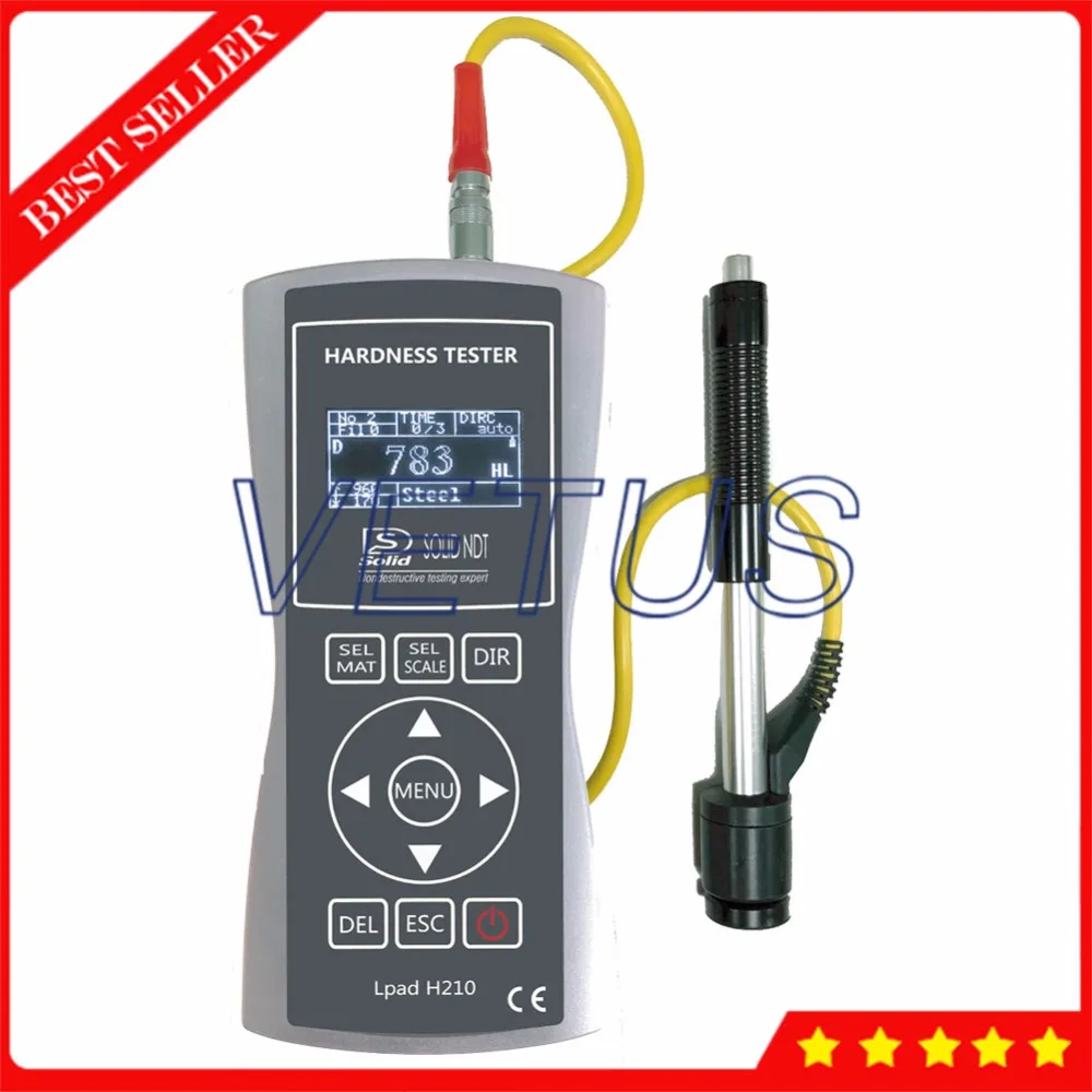 Lpad H210 Digital Rebound Leeb Hardness Tester Split Metal Steel Measuring Instrument 600 Data Groups Storage | Инструменты
