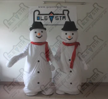 

snowman mascot costumes Christmas snow man costumes